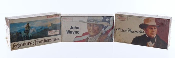 Winchester Commemorative Lever Ammo Lot 3Pcs