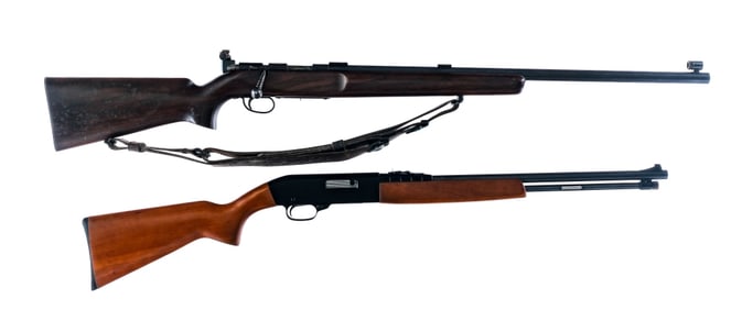 Sears / Remington .22 2 Pcs Lot Rifle