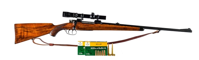M. Wolf Sporterized Mauser 6.5x57 Bolt Rifle