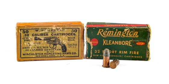Remington Winchester .32 2 Pcs Ammunition
