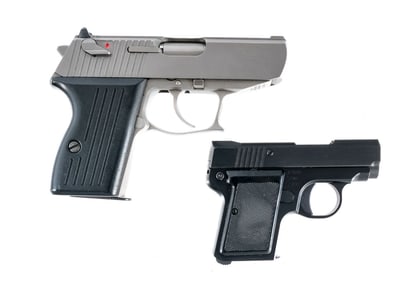 Pistols .380 / 22 LR 2 Pcs Lot Semi Auto Pistol