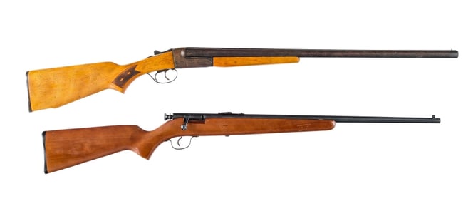 Stevens/Savage 22/16Ga 2 Pcs Lot Rifle Shotgun