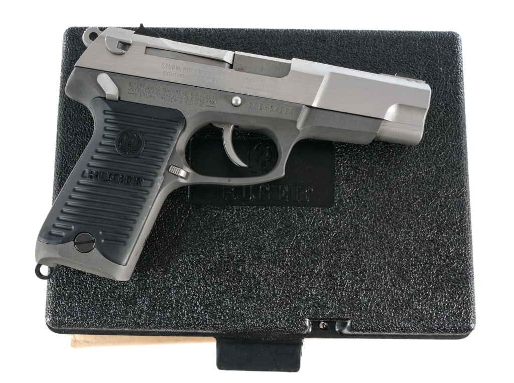 Ruger P89DC 9mm Semi Auto Pistol (1 of 8)