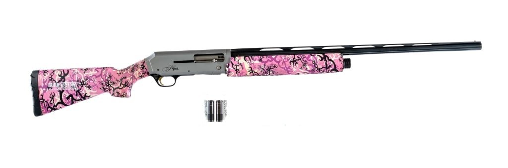 Browning Silver Hunter 20 Ga Semi Auto Shotgun: Browning Silver Hunter chambered in 20 Gauge for 3" or shorter shells, with a four round tube magazine and a 26" vented rib barrel. Browning Invector Plus choke with installed IMP CYL. Brass bead fron