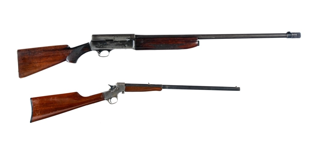 J. Stevens/Remington 16 Ga .22 LR 2Pcs Lot Rifle (1 of 6)