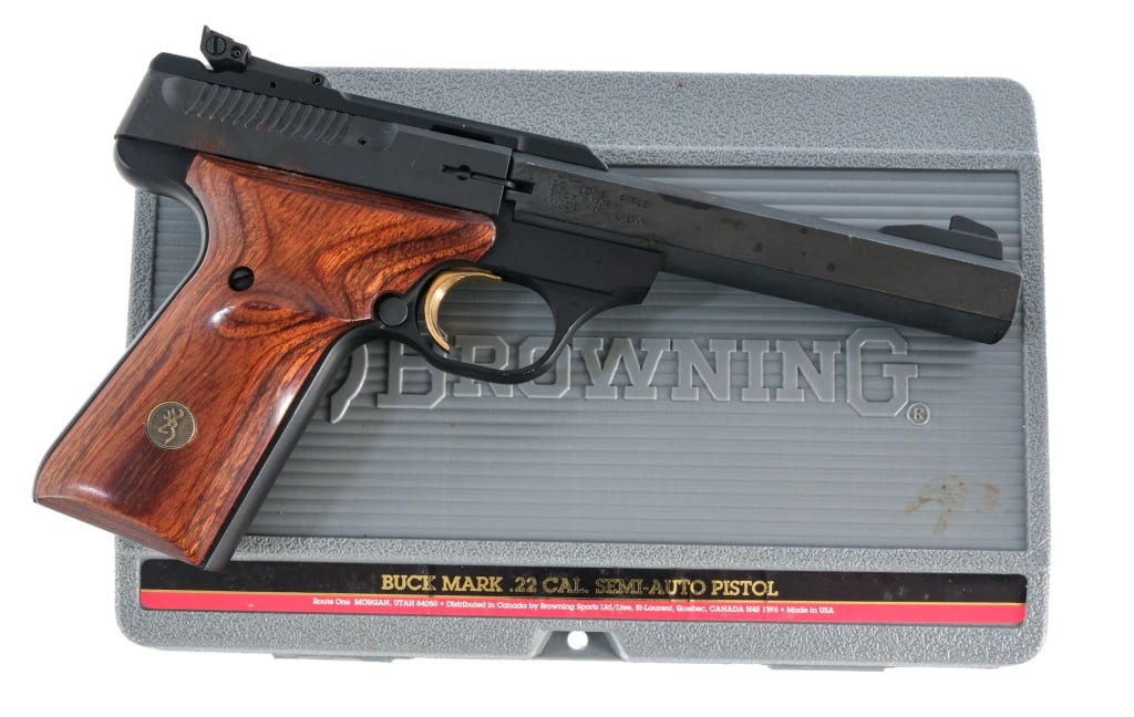 Browning Buck Mark .22 LR Semi Auto Pistol (1 of 8)