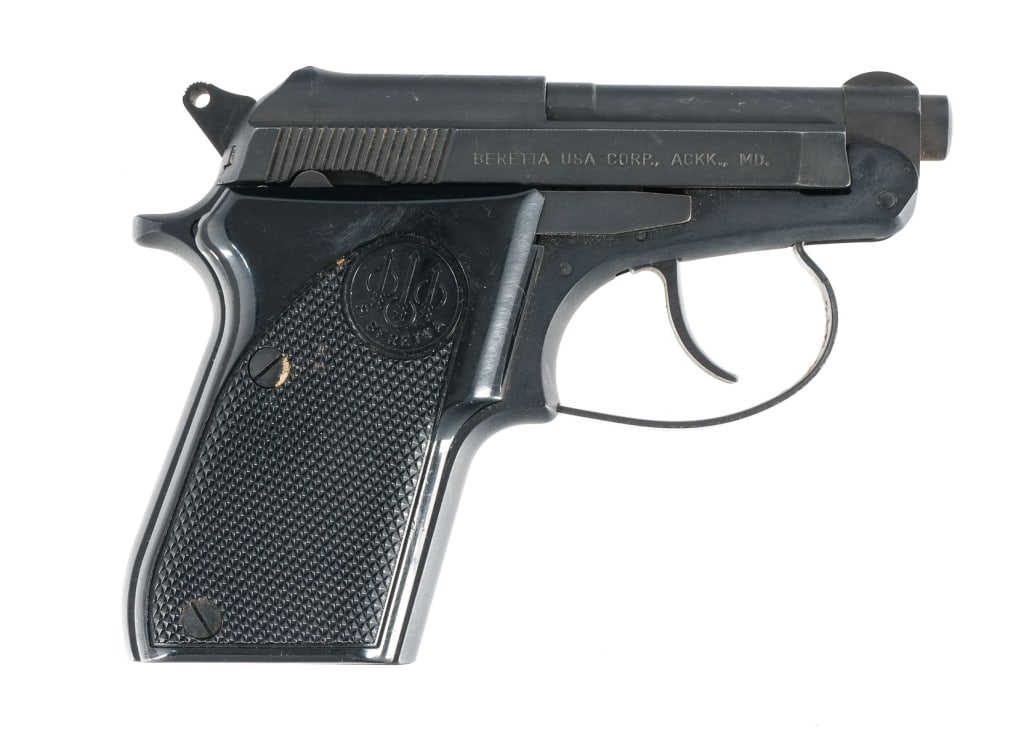 Beretta 21A "BobCat" .22 LR Semi Auto Pistol (1 of 6)
