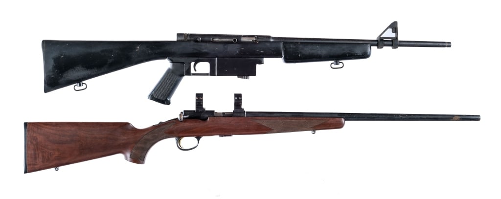 Arms Corp / Browning . 22 LR 2 Pcs Lot Rifle (1 of 4)