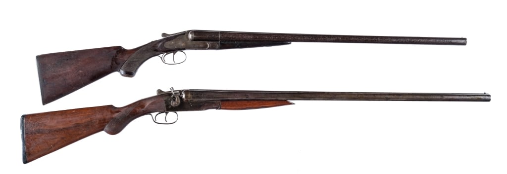 Side by Side Shotguns 12/16 Ga 2 Pcs Lot Shotgun (1 of 5)