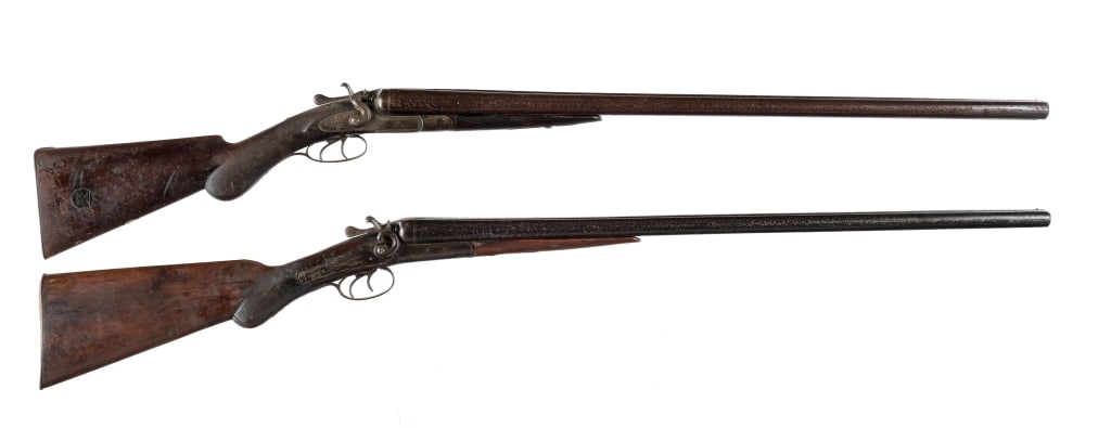 Hammer Shotguns 12/10 Ga 2 Pcs Lot SxS Shotgun (1 of 5)