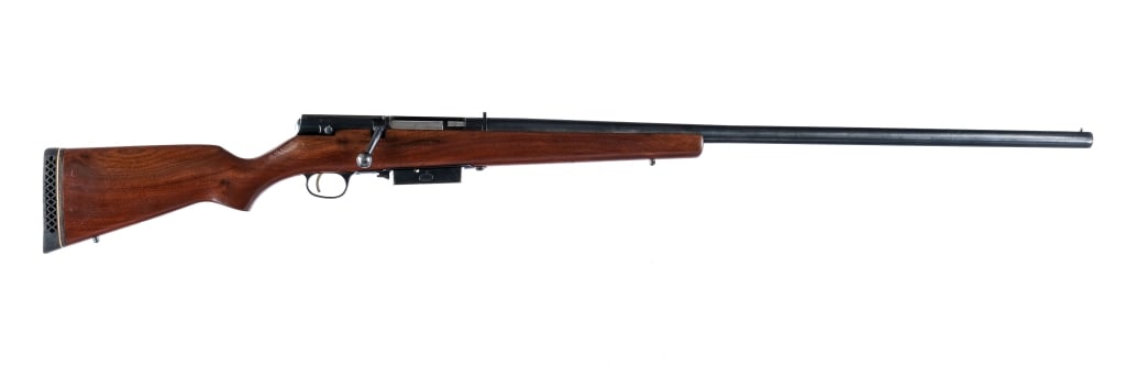 Marlin 5510 Original Super Goose 10 Gauge Shotgun: Description JM Stamped Marlin model 5510 The Original Super Goose 10 chambered in 10 Gauge for 3 1/2" shells with one, two round removable magazine and a 34" barrel. Fixed FULL choke. Brass bead front