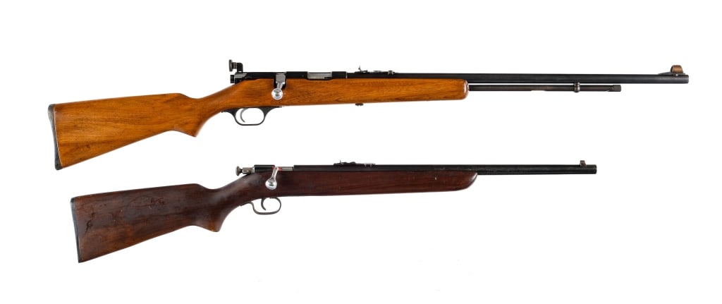 Rifles .22 lot 2 Pcs Bolt Action Rifle (1 of 4)