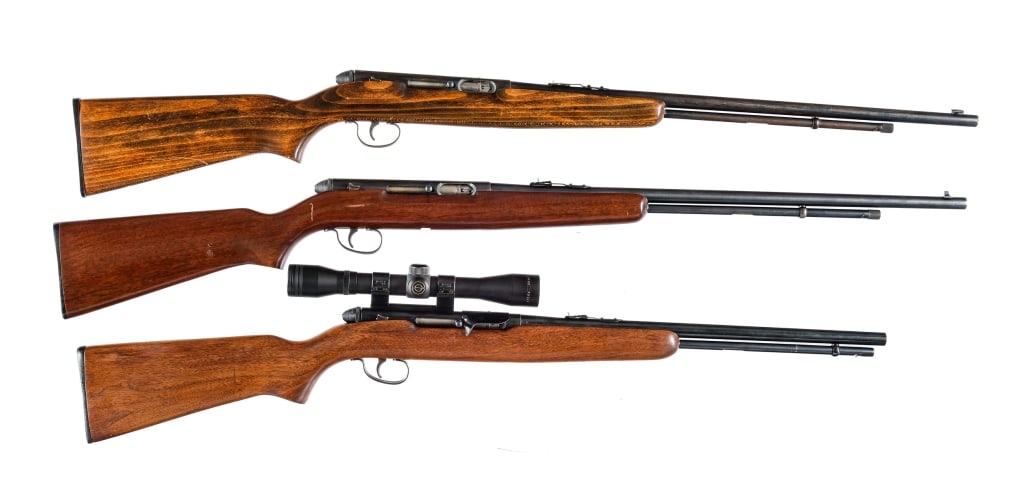 Remington 550-1 .22 3 Pcs Lot Semi Auto Rifle (1 of 6)