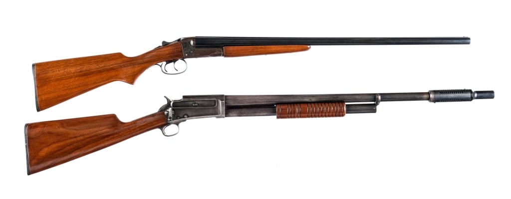 Marlin / Savage 12/20 Ga 2 Pcs Lot Shotgun (1 of 4)