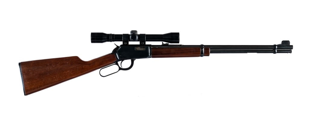 Winchester 9422M .22 Win Mag Lever Action Rifle (1 of 4)