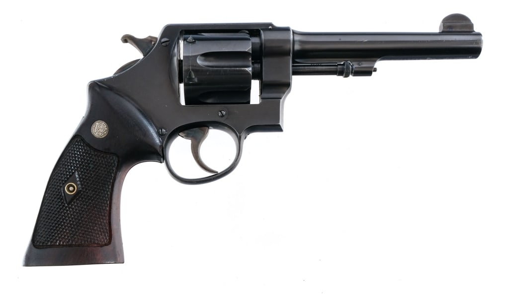 U.S. Property S&W 1917 DA .45 Revolver (1 of 6)