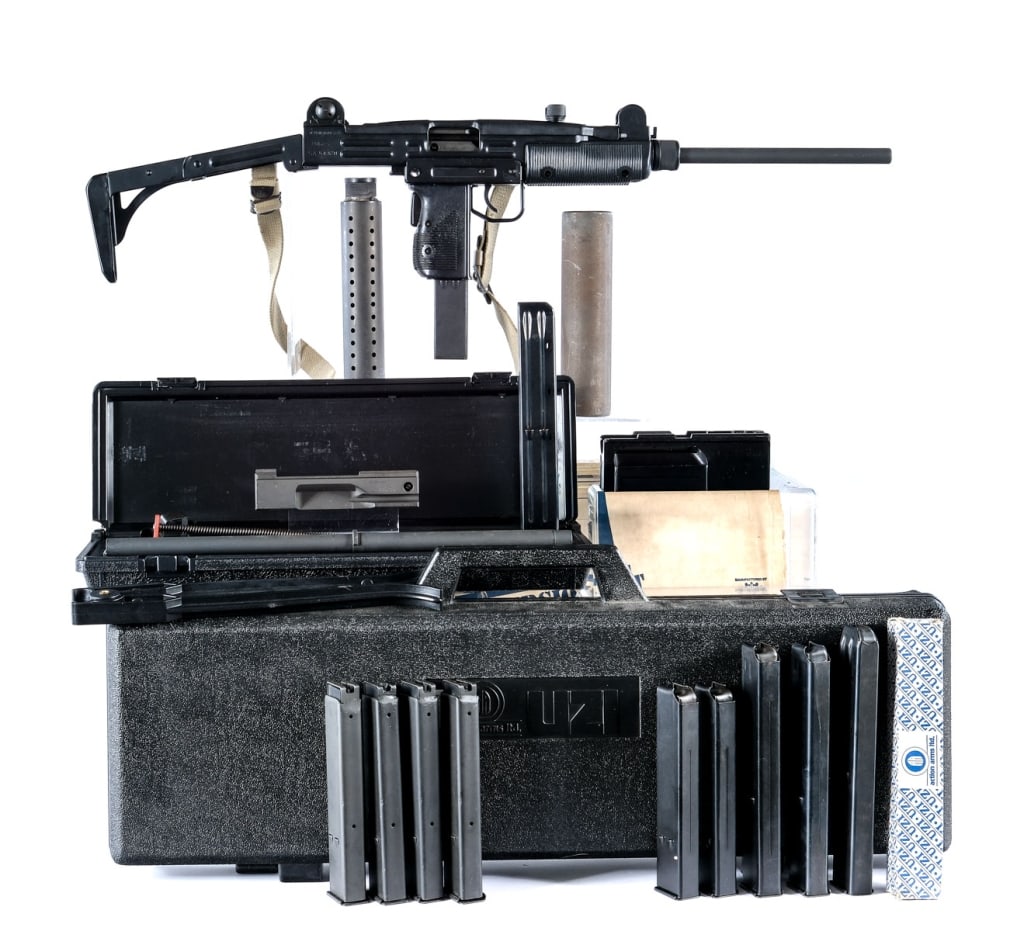 IMI UZI B 9mm Semi Auto Rifle .45 /.22 Conversions (1 of 12)