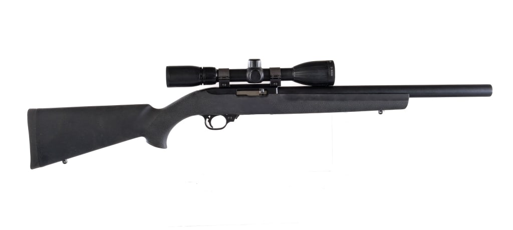 Integrally Suppressed Ruger 10/22 .22 LR Rifle (1 of 6)
