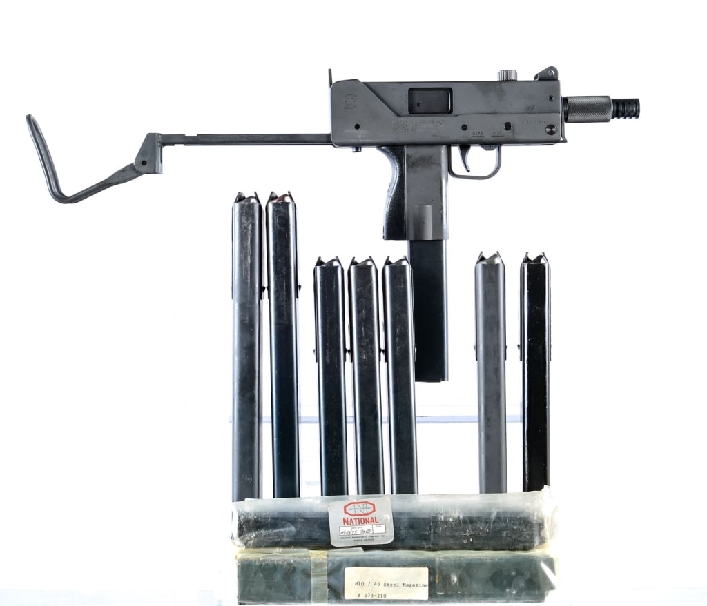 MAC Ingram M10 .45 ACP Machine Gun (1 of 9)