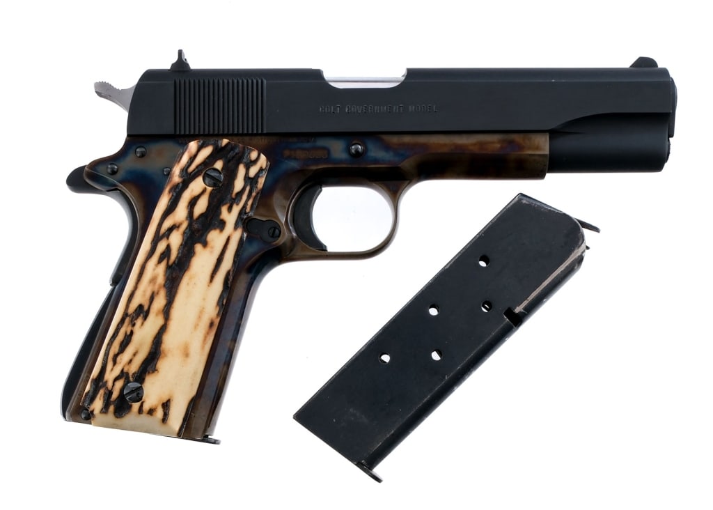 Colt MK IV 70 Gov't Model Custom .45 ACP Pistol (1 of 6)