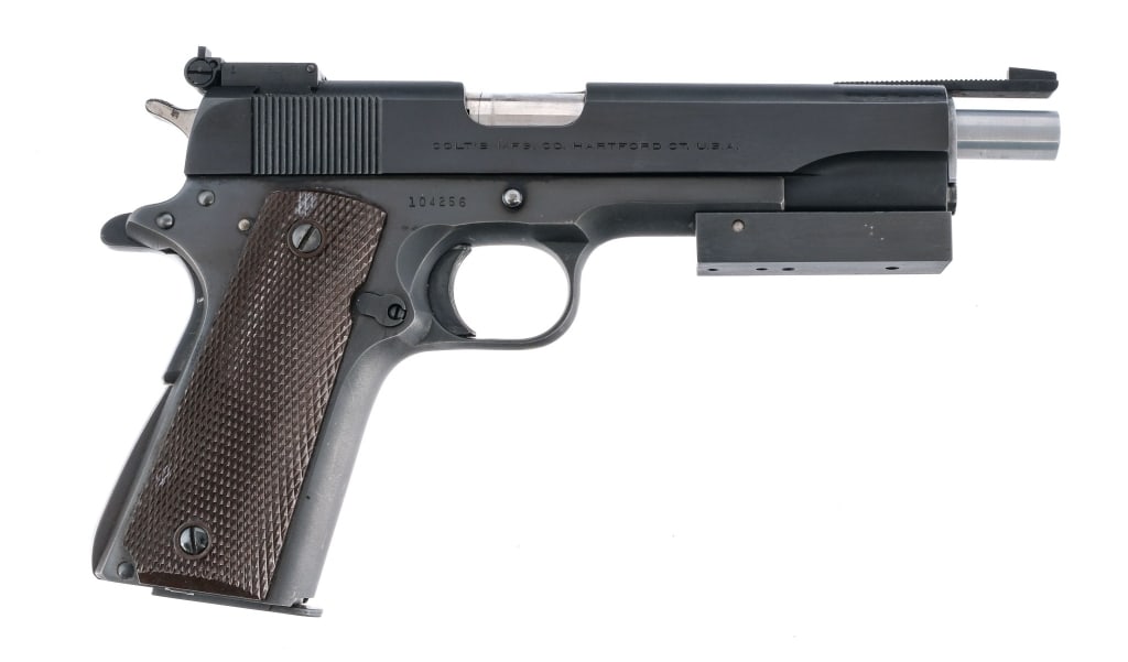 Colt Super 38 .38 Special 1911 Semi Auto Pistol (1 of 8)