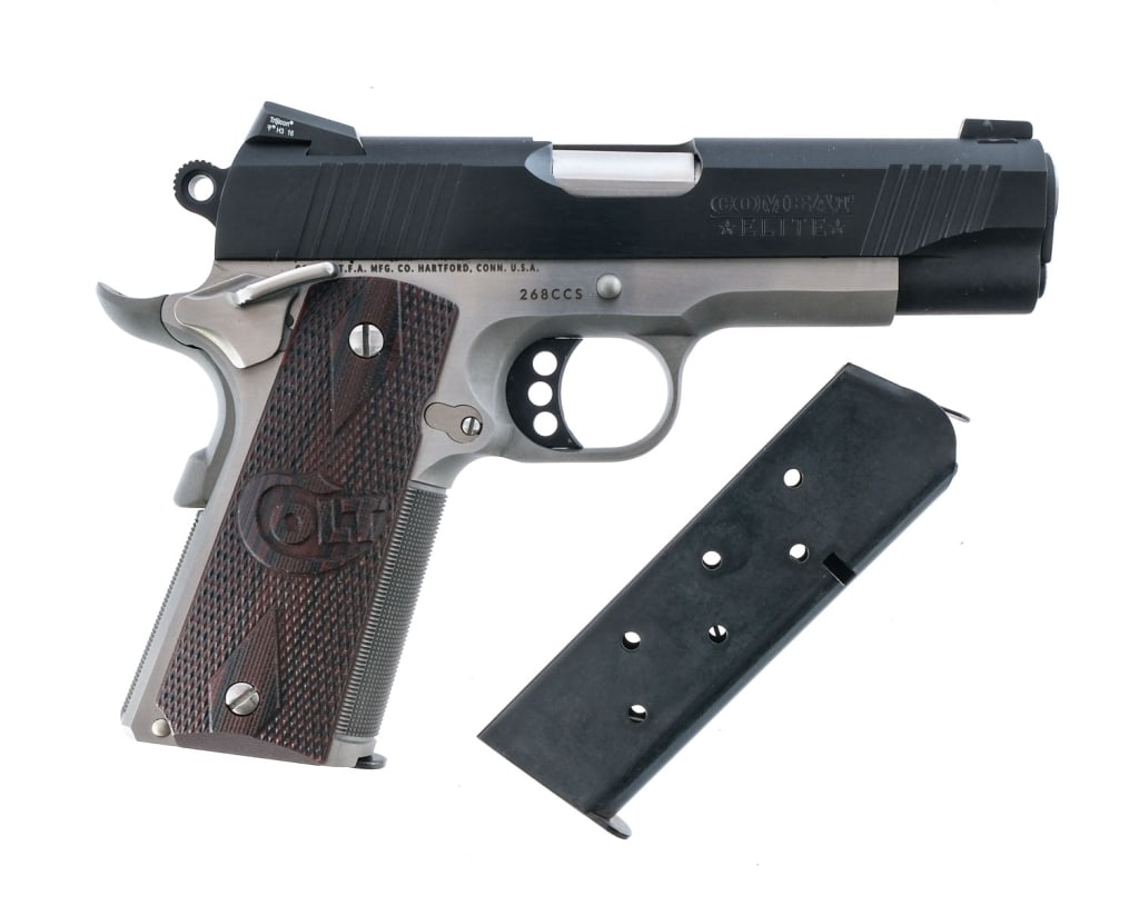 Prototype Colt Combat Elite Commander .45 ACP - 3