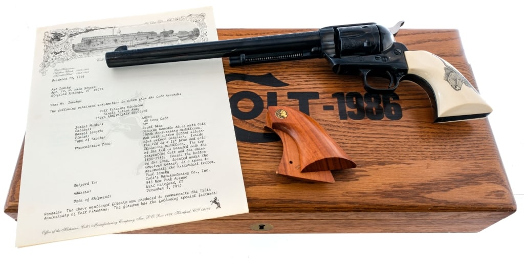 Colt SAA 150th Anniversary .45 LC Revolver (1 of 12)