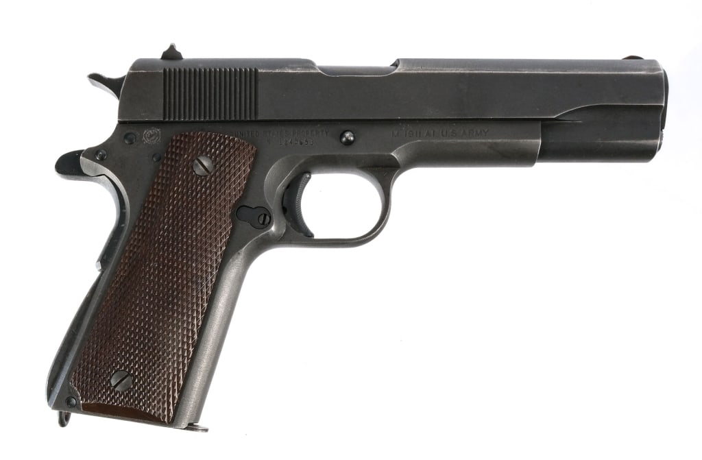 1944 Ithaca 1911A1 .45 ACP Semi Auto Pistol (1 of 6)