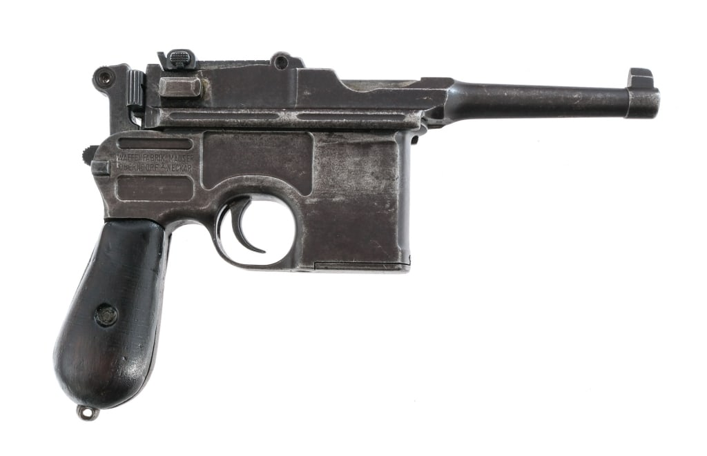 Mauser C96 7.63x25mm Semi Auto Pistol (1 of 6)