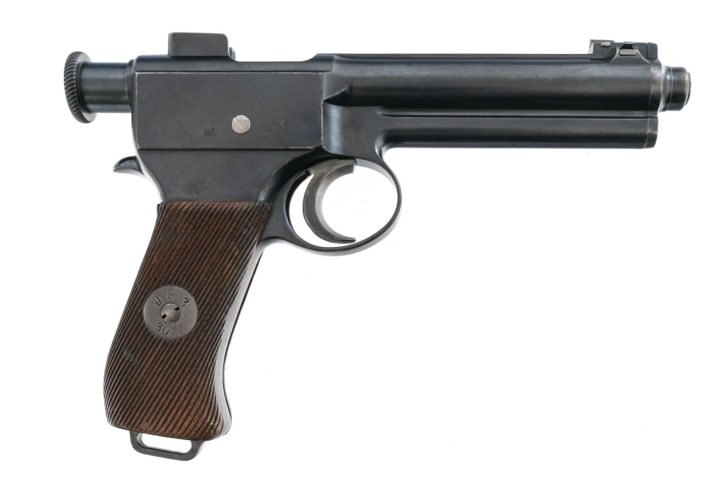 Roth-Steyr M1907 8mm Steyr Semi Auto Pistol (1 of 6)