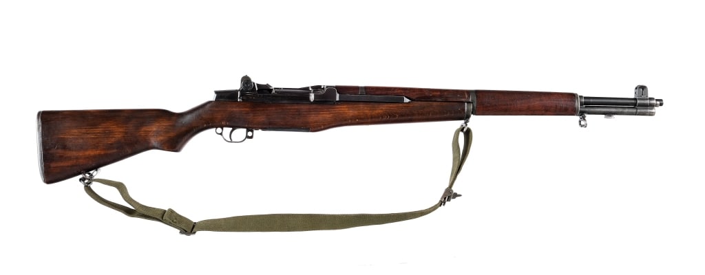 Springfield Armory M1 Garand .30-06 Rifle: Description Springfield Armory M1 Garand in .30-06 Springfield with a eight round capacity and a 24" barrel. Post 1953 Rebuild. Receiver dated to 1943. Barrel date of 2-1955. Metal butt plate with cle