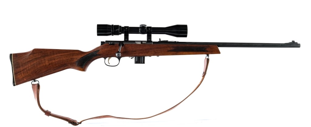 Marlin 782 .22 Mag Bolt Action Rifle: Description JM stamped Marlin 782 in .22 Magnum with one, seven round removable magazine and a 22" micro-groove barrel. Made in North Haven Connecticut in 1980. Blued barrel, receiver, bolt handle, tr