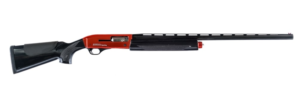 Winchester Super X2 Sporting 12 Ga Shotgun: Description Winchester Super X2 Sporting chambered in 12 gauge for 2 3/4" and 3" shells with a four round tube magazine and a 28" vented rib barrel. Removable CYL Invector Plus choke. Dual bead sight 