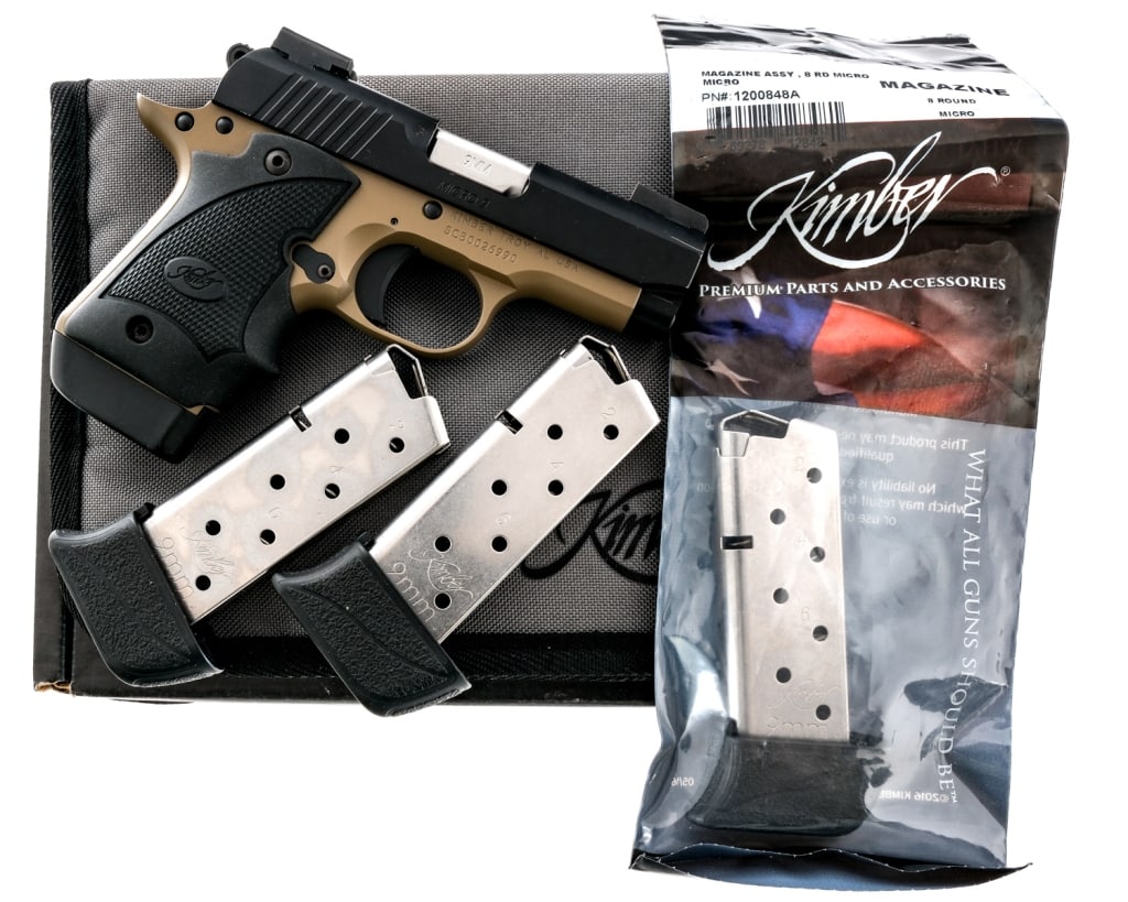 Kimber Micro 9 Desert Night 9mm Semi Auto Pistol (1 of 8)