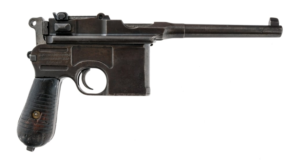 Mauser C96 M-30 9mm Semi Auto Pistol (1 of 7)