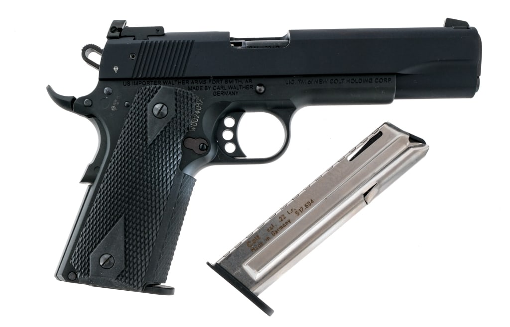 Colt/Walther Gold Cup Trophy .22 LR 1911 Pistol (1 of 6)