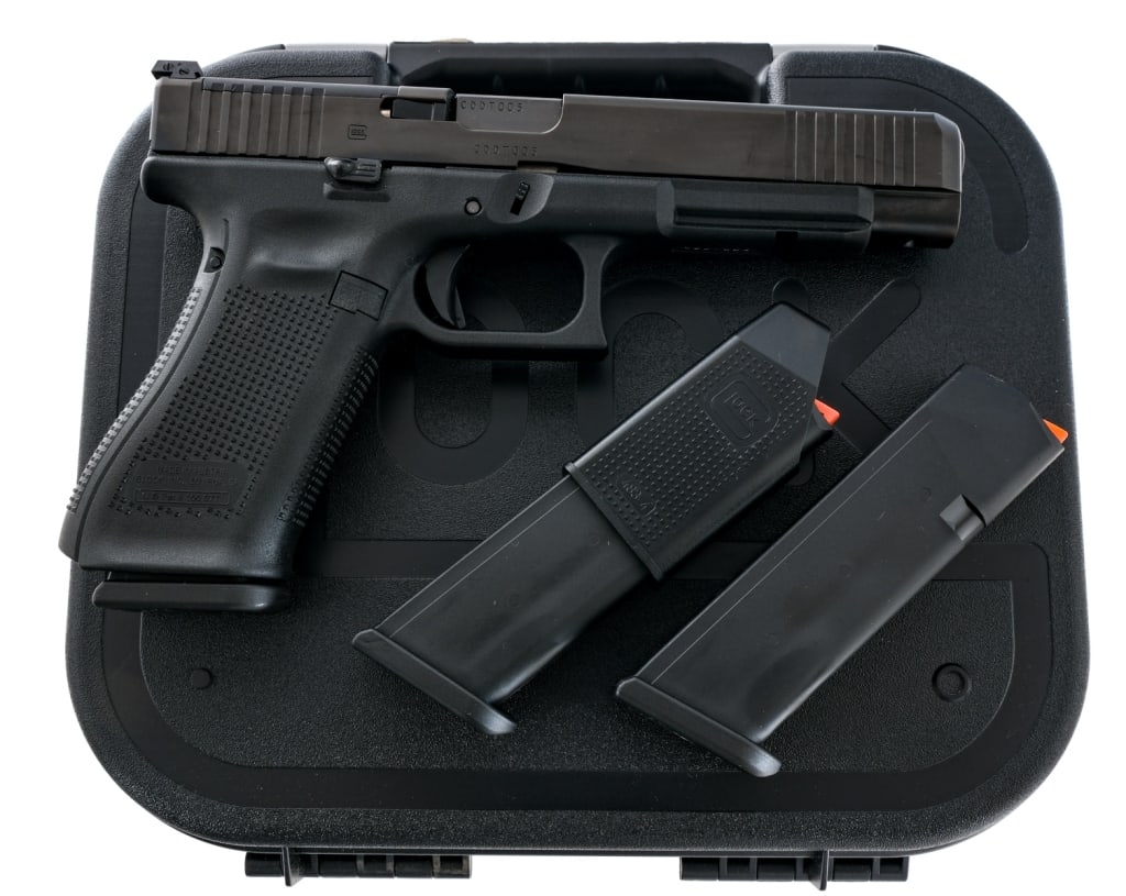 Glock 34 Gen 5 MOS 9mm Semi Auto Pistol (1 of 8)