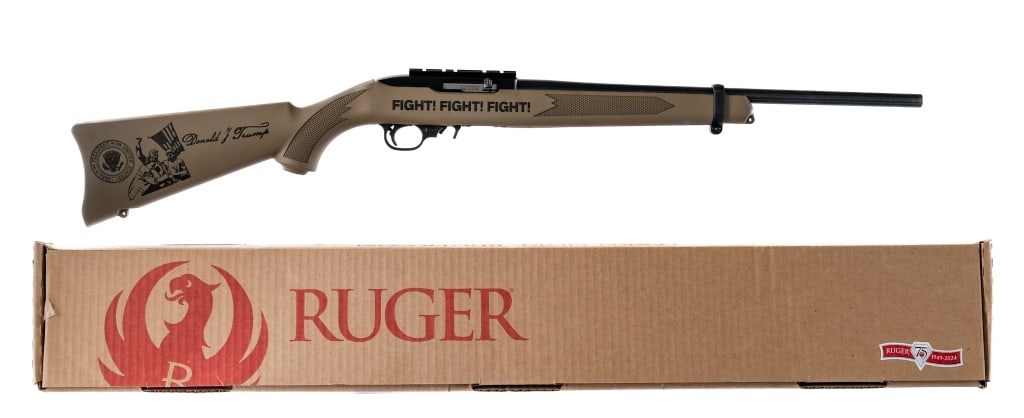 Ruger 10/22 Trump Fight Edition .22 LR Rifle (1 of 7)