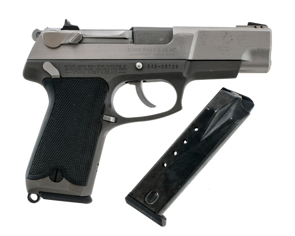 Ruger P91DC .40 S&W Semi Auto Pistol (1 of 6)