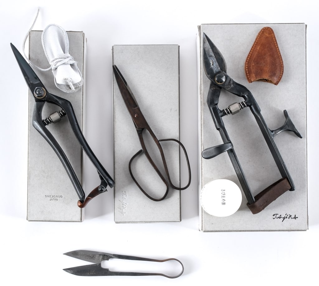 Tajika Haruo Scissor Works 4 Pcs Lot Scissors (1 of 5)
