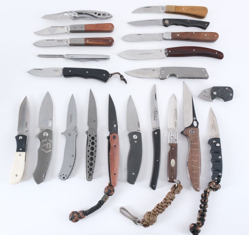 Folding Knives 21 Pcs Lot Pocket Knife (1 of 11)