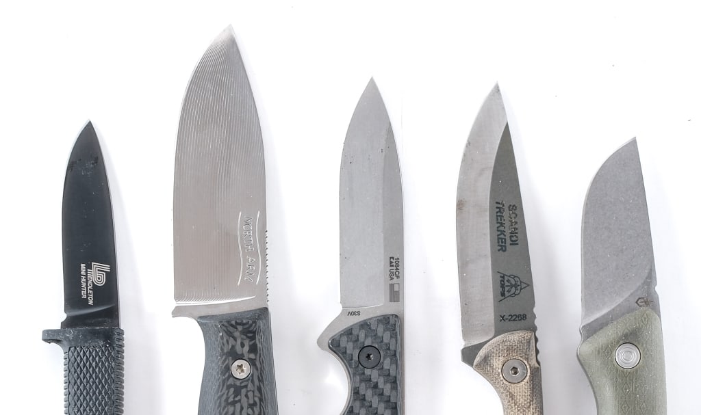 Fixed Blade Knives 10 Pcs Lot Knife - 4
