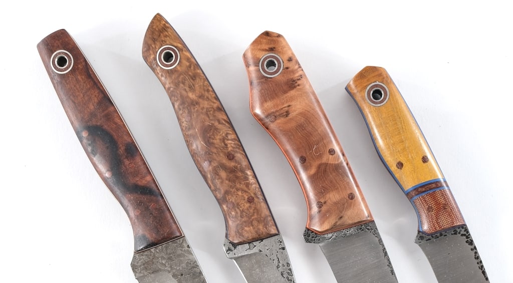 Fiddleback Forge By Andy Roy 4 Pcs Knife - 2