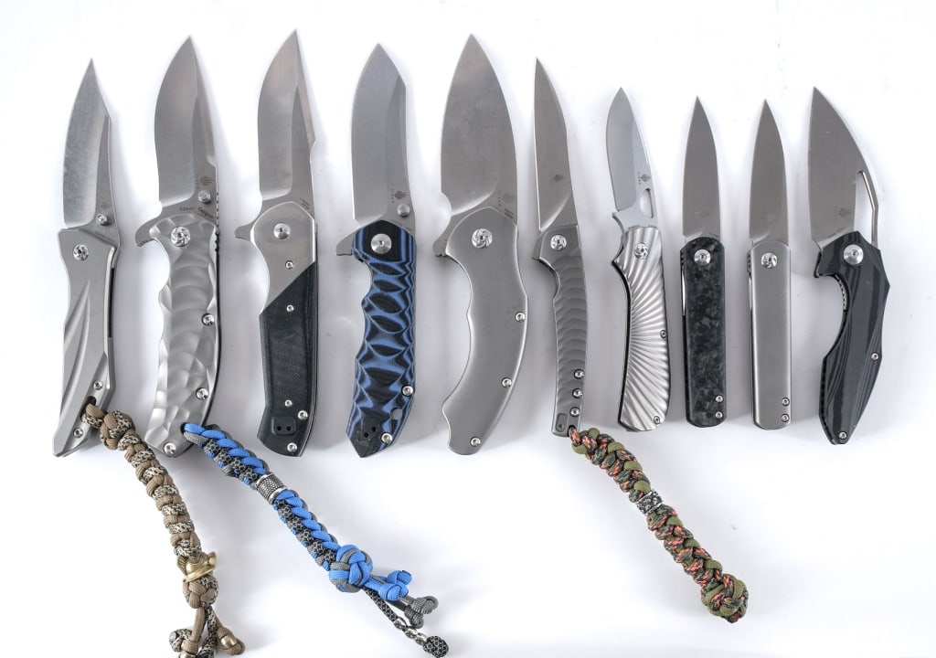 Kizer Folding Pocket Knives 10 Pcs Lot Knife (1 of 4)
