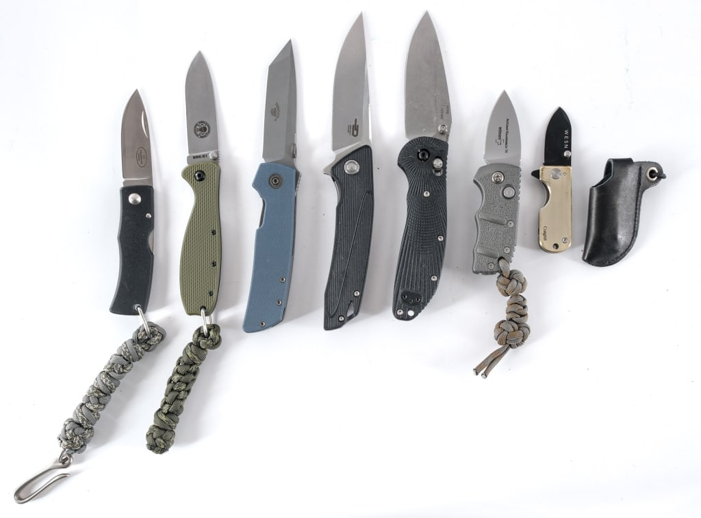 Folding Pocket Knives 7 Pcs Lot Knife (1 of 4)