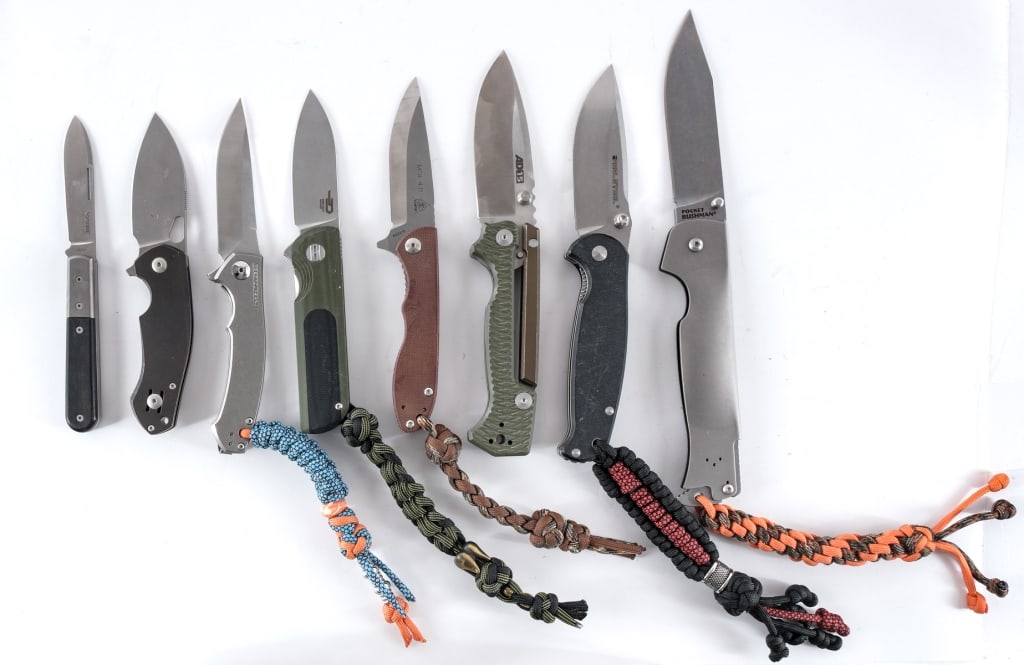 Folding Pocket Knives 8 Pcs Lot Knife (1 of 4)