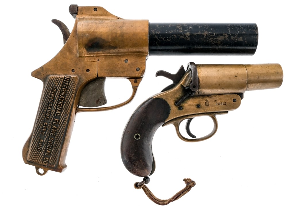 Flare Gun 2 Pcs Lot Pistols (1 of 9)