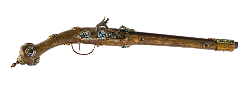 Turkish / Ottoman Display Flintlock Pistol (1 of 6)