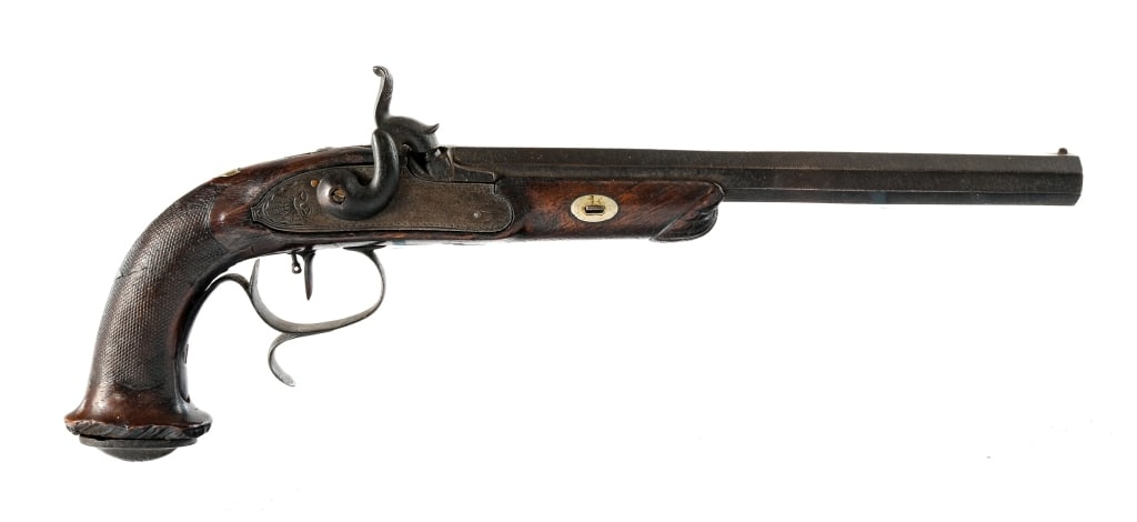French Target / Dueling BP Percussion Pistol (1 of 6)