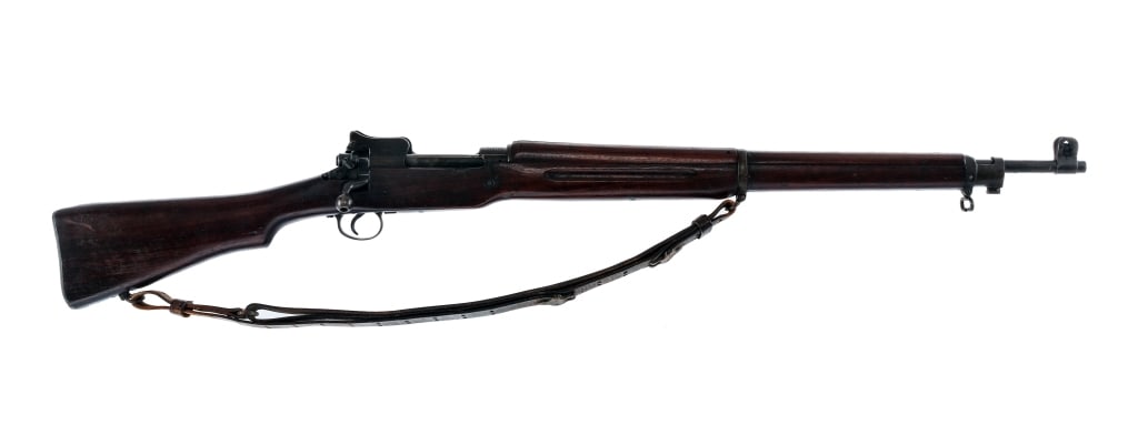Winchester 1917 Enfield .30-06 Bolt Action Rifle: Description Winchester 1917 Enfield chambered in .30-06 Springfield with a six-round internal magazine and a 26" barrel. Manufactured in 1918 with serial number 348934. Winchester barrel stamped with 